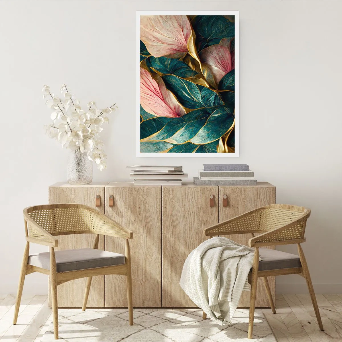 Plakat - Naturlig elegance og stil - 70x100 cm