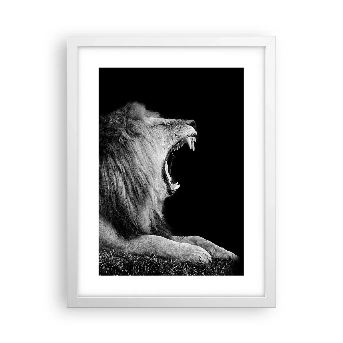 Plakat i hvid ramme - Uden tvivl - 30x40 cm