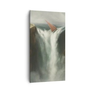 Lærredstryk - Billede på lærred - Livets advarsler - 55x100 cm