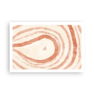 Plakat - Koralcirkler - komposition - 91x61 cm