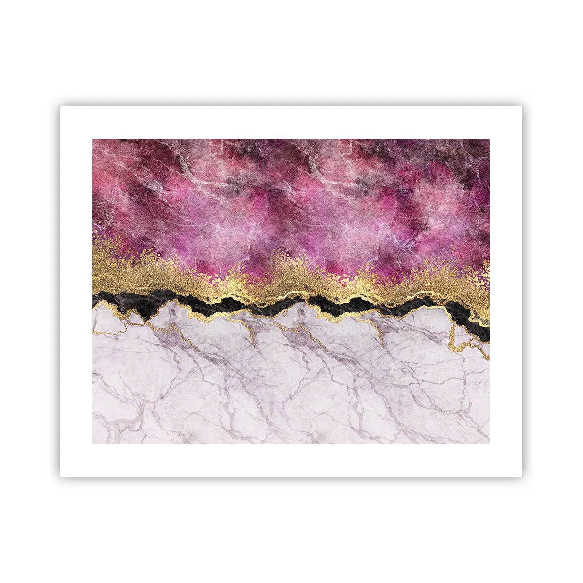 Plakat - På grænsen - 50x40 cm