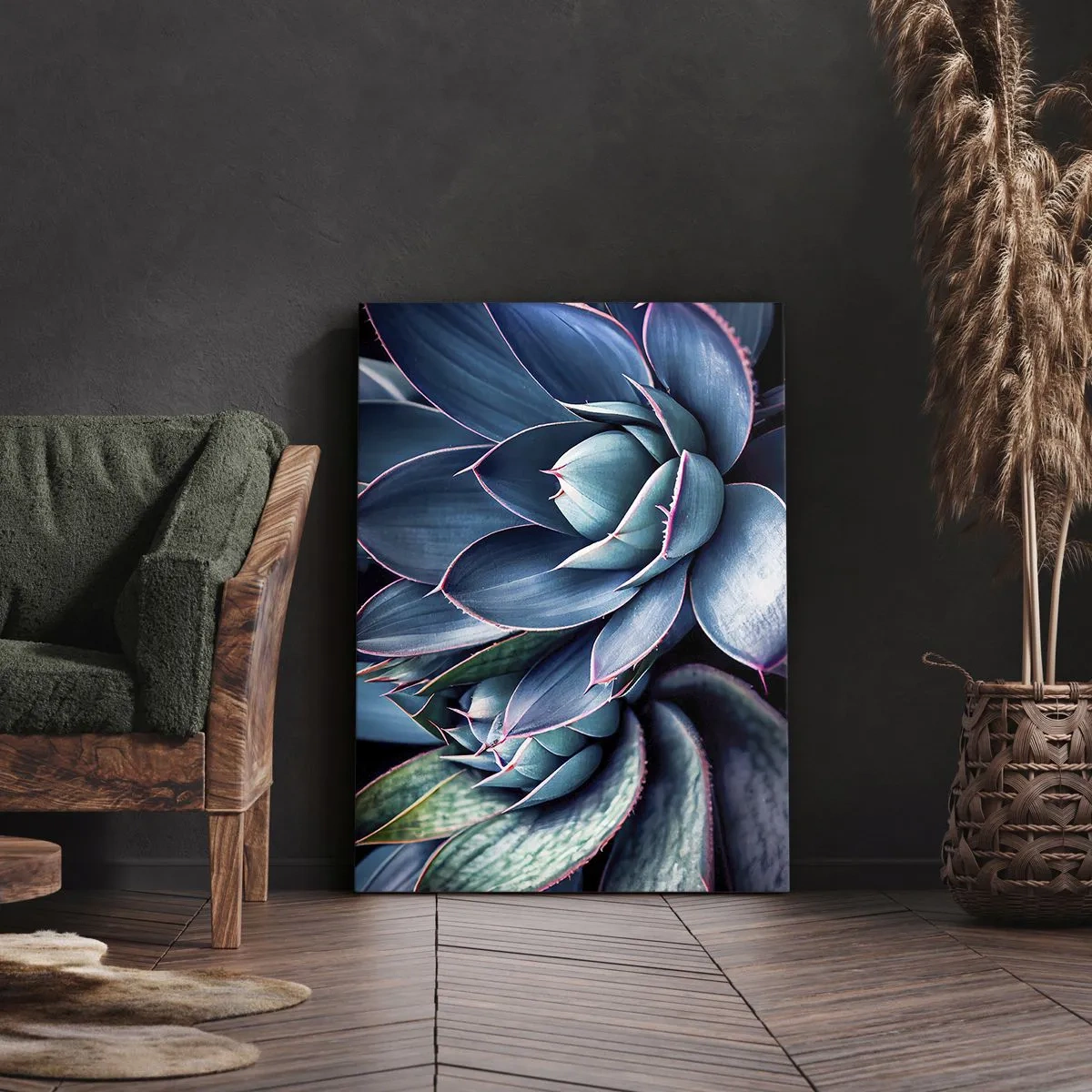 Lærredstryk - Billede på lærred - Vital kraft - 55x100 cm
