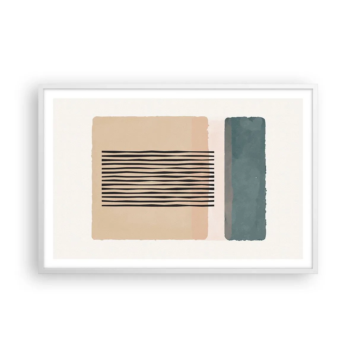 Plakat i hvid ramme - Alt er i god stand - 91x61 cm