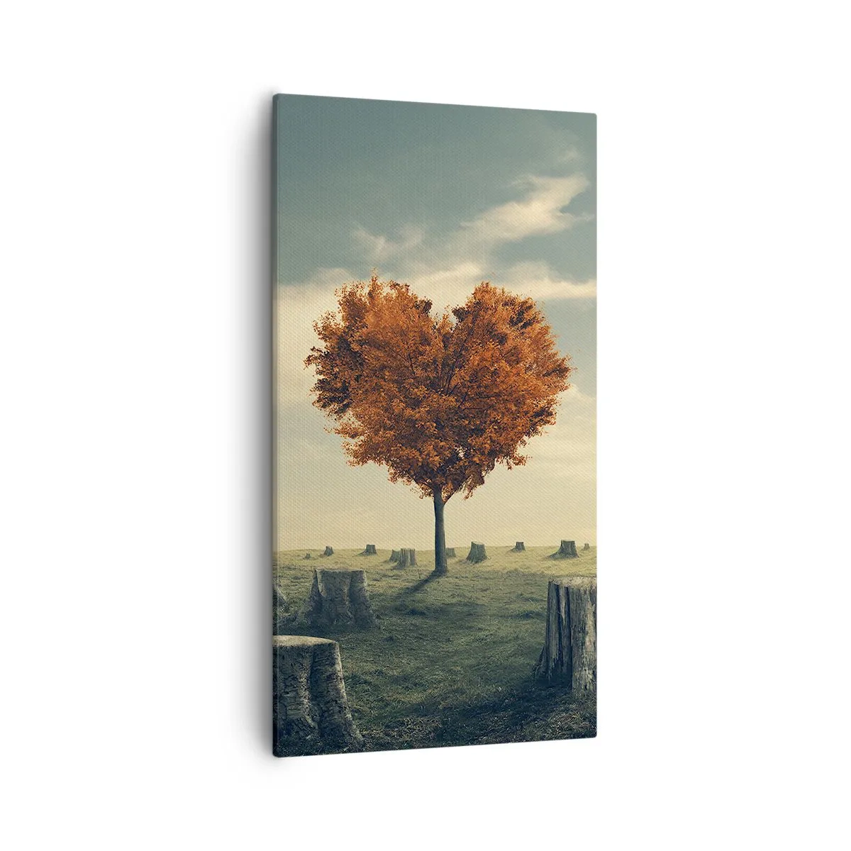 Lærredstryk - Billede på lærred - Der er stadig håb - 55x100 cm