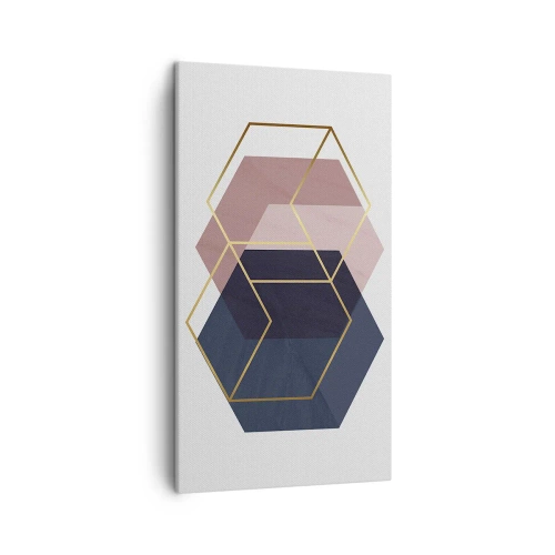 Lærredstryk - Billede på lærred - Styrken ved enkelhed - 45x80 cm