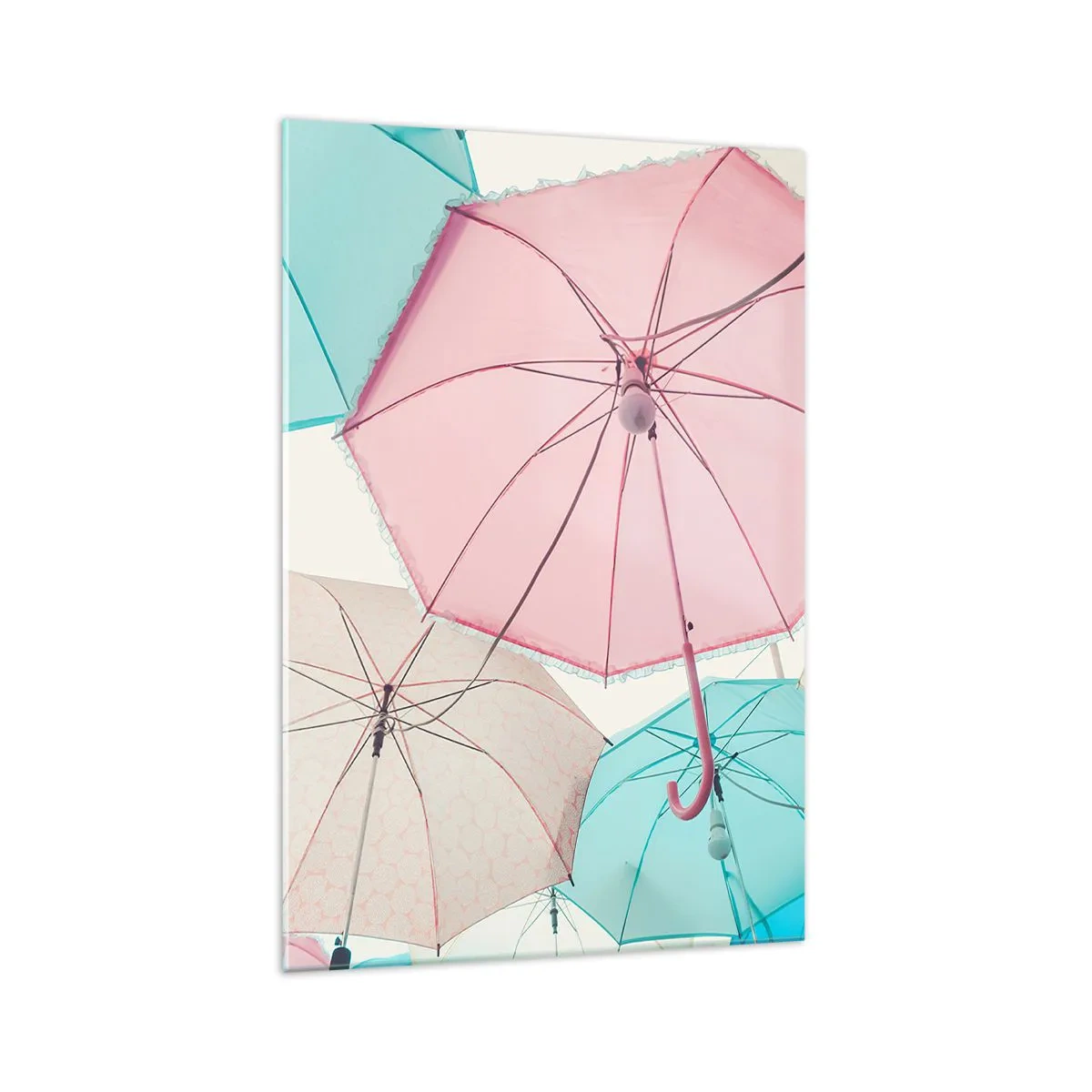 Billede på glas - Nogle gange solskin, andre gange regn - 70x100 cm