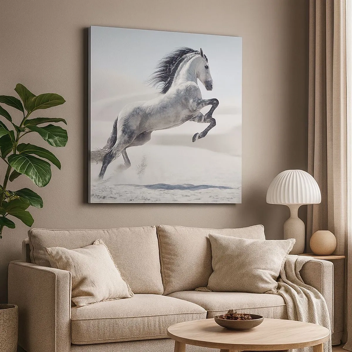 Lærredstryk - Billede på lærred - Arabisk prins - 30x30 cm