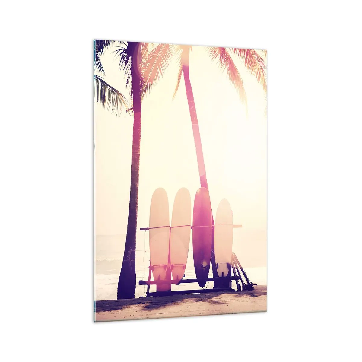 Billede på glas - Det bliver en fantastisk dag - 70x100 cm