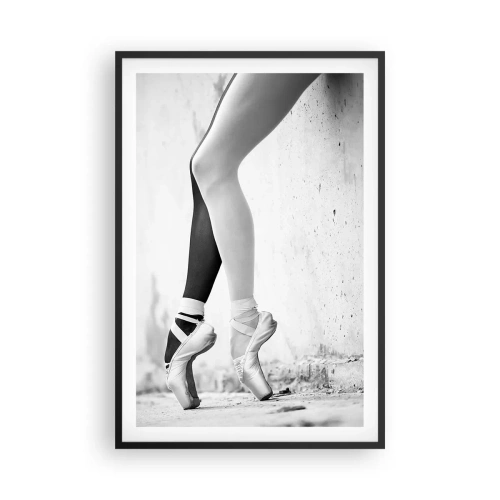 Plakat i sort ramme - Ballerina, voila! - 61x91 cm