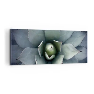 Lærredstryk - Billede på lærred - Lokkemad og advarsler - 100x40 cm