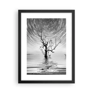 Plakat i sort ramme - En natursymfoni - 30x40 cm