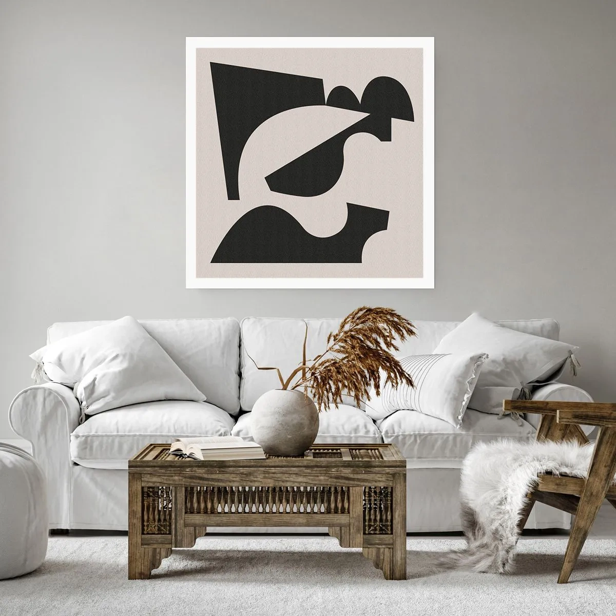 Plakat - Sammensæt din egen - 40x40 cm