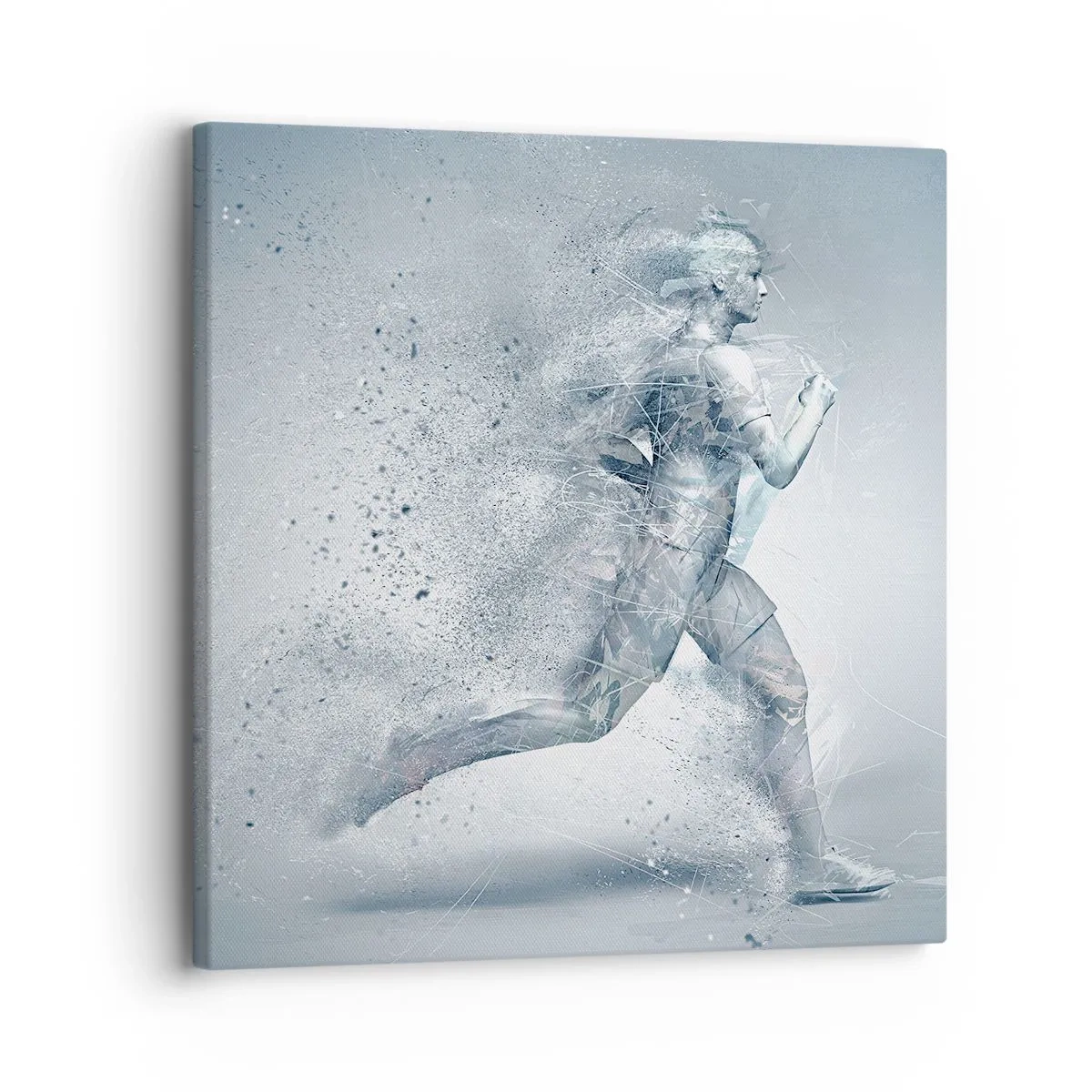 Lærredstryk - Billede på lærred - Krystalklar energi - 30x30 cm