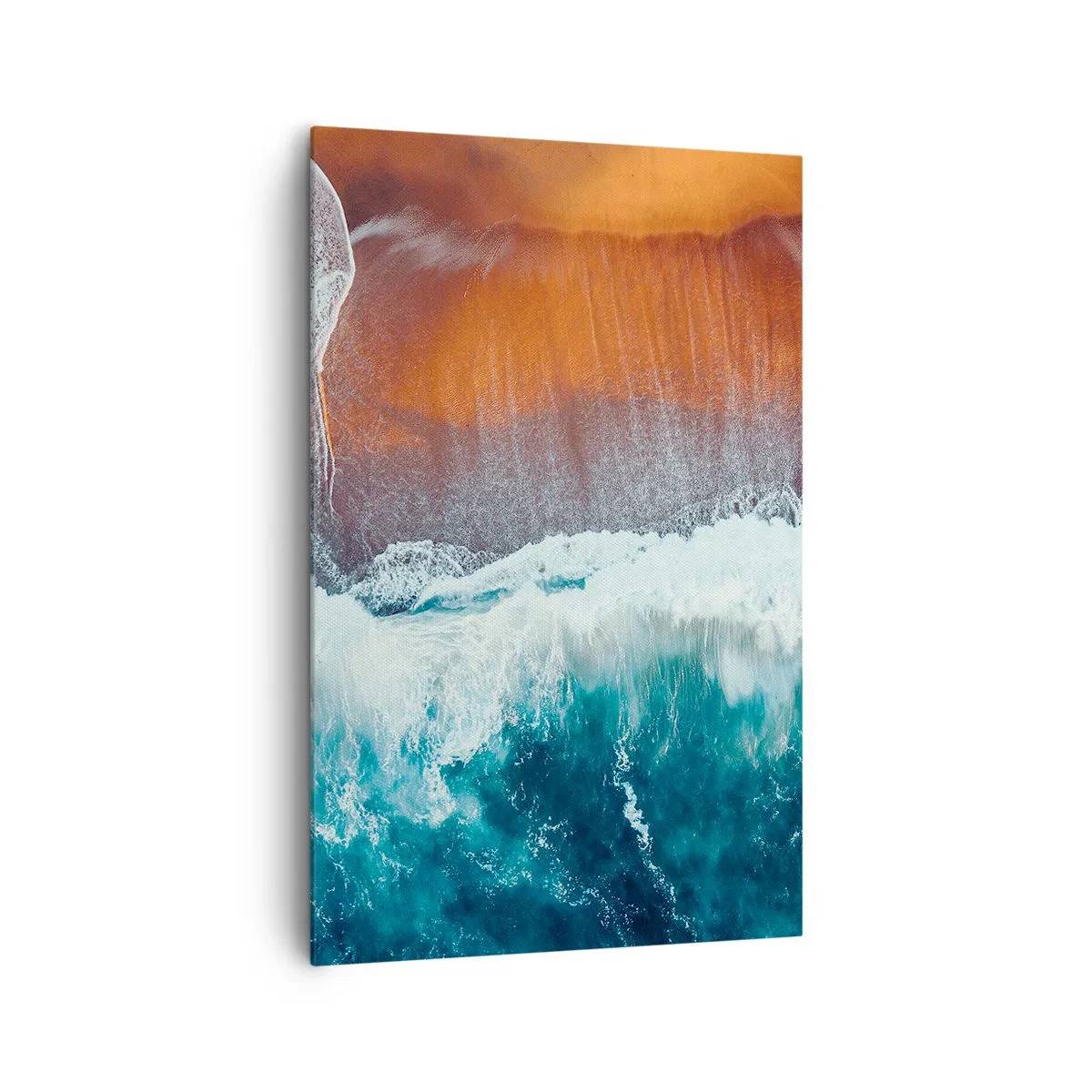 Lærredstryk - Billede på lærred - Et strejf af havet - 80x120 cm