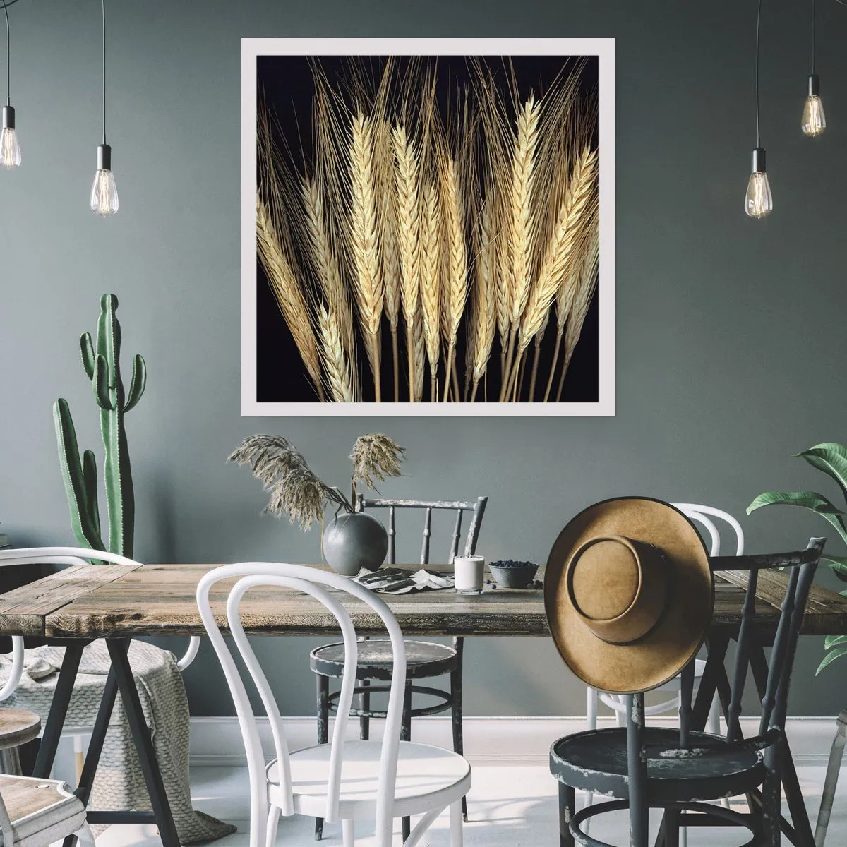 Plakat - Rustik magi - 30x30 cm