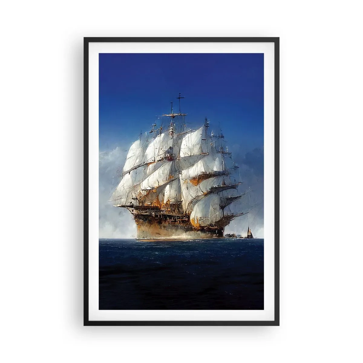 Plakat i sort ramme - Den store herlighed! - 61x91 cm