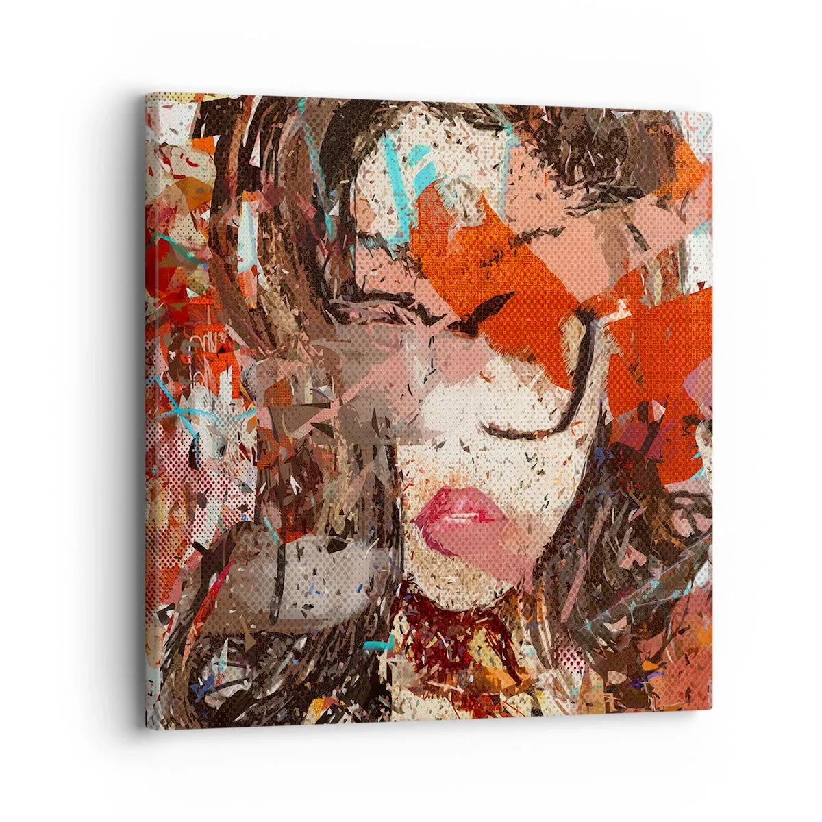 Lærredstryk - Billede på lærred - Ingen ved, hvordan du virkelig er - 30x30 cm