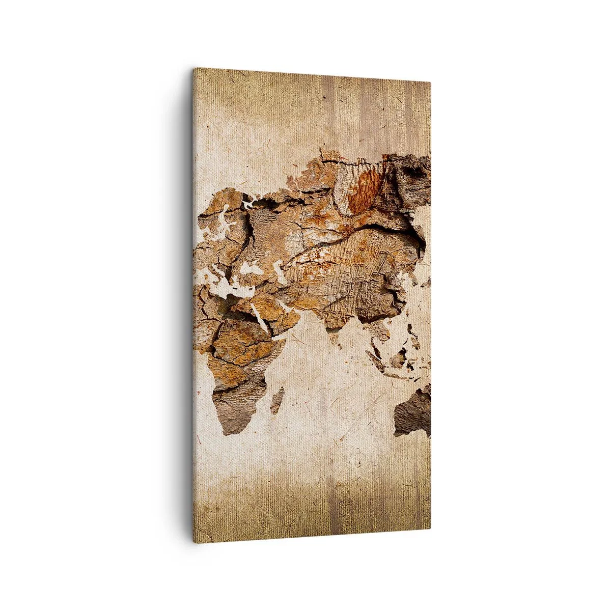 Lærredstryk - Billede på lærred - Opdagelse af verden - 45x80 cm