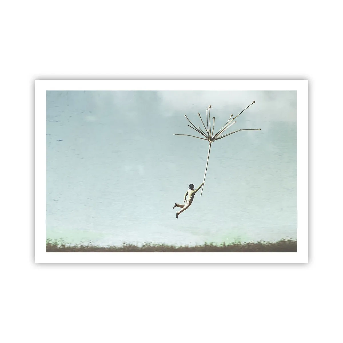 Plakat - Drager, blæsere, vind - 91x61 cm