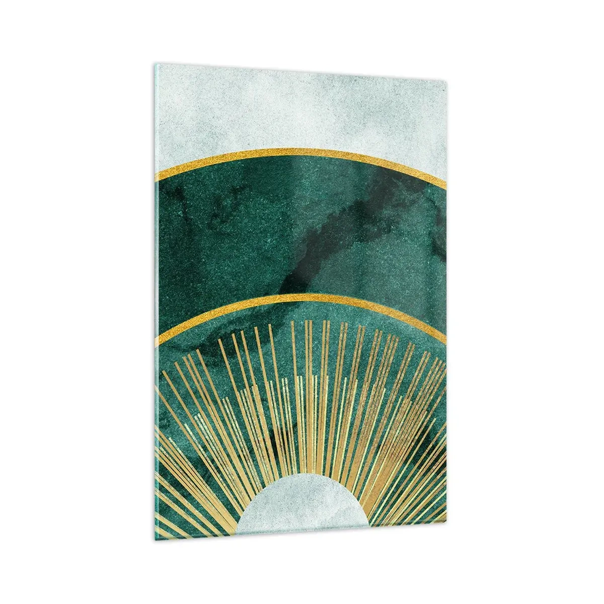 Billede på glas - Et anderledes solsystem - 80x120 cm