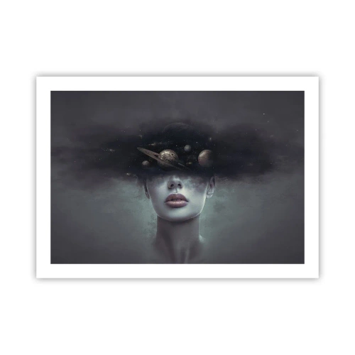 Plakat - Og planeterne er ved at gå amok... - 70x50 cm