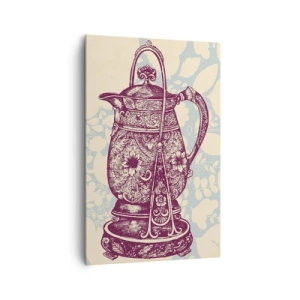 Lærredstryk - Billede på lærred - Skønheden i hverdagslivet - 80x120 cm