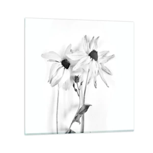 Billede på glas - Ingen ønsker at være alene - 60x60 cm