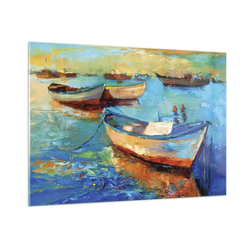 Billede på glas - I den sydlige bugt - 100x70 cm