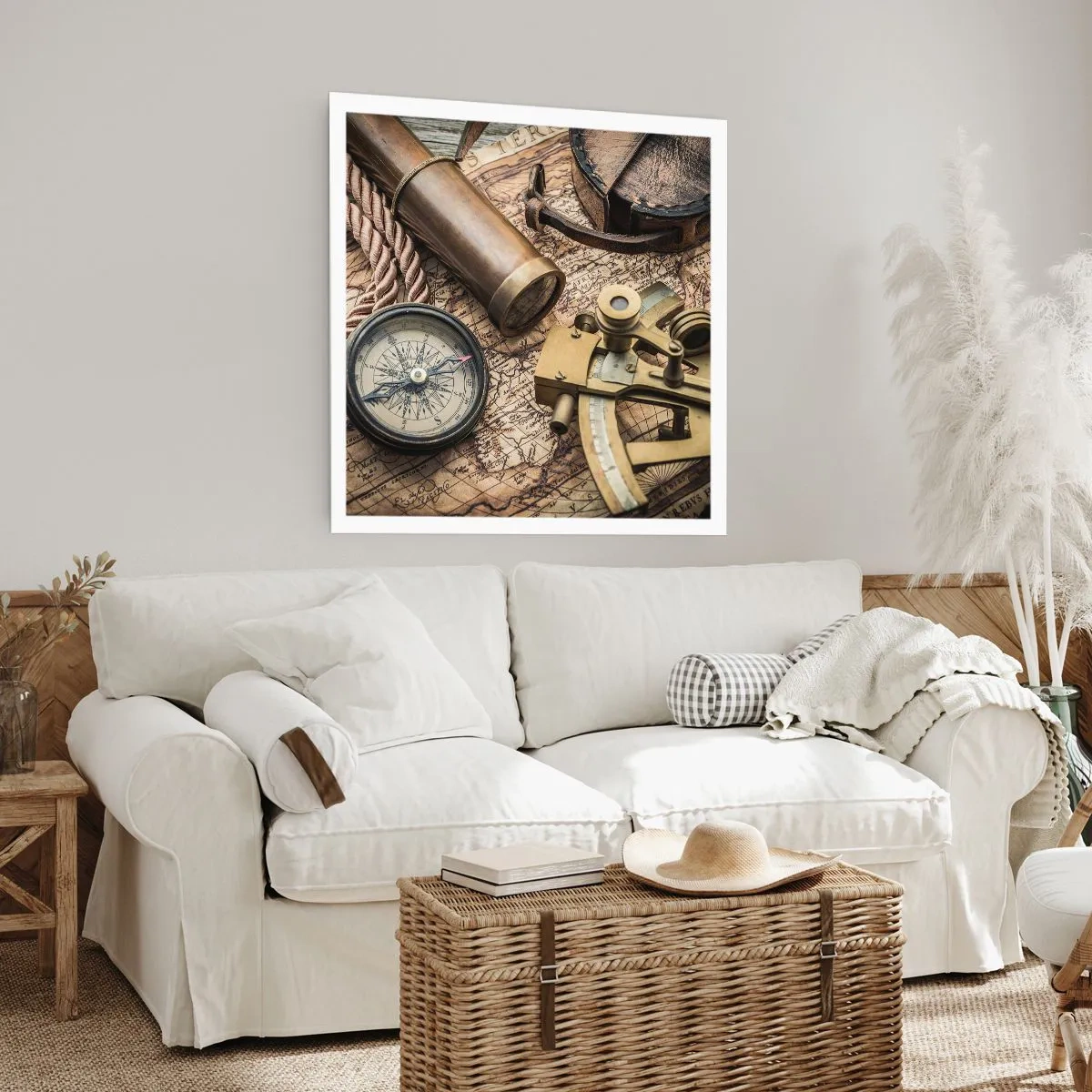 Plakat - Fastlægge kursen - 30x30 cm