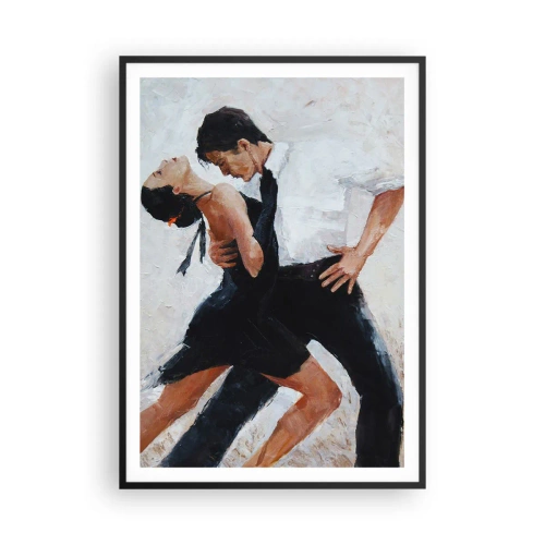 Plakat i sort ramme - Mine drømmes tango - 70x100 cm