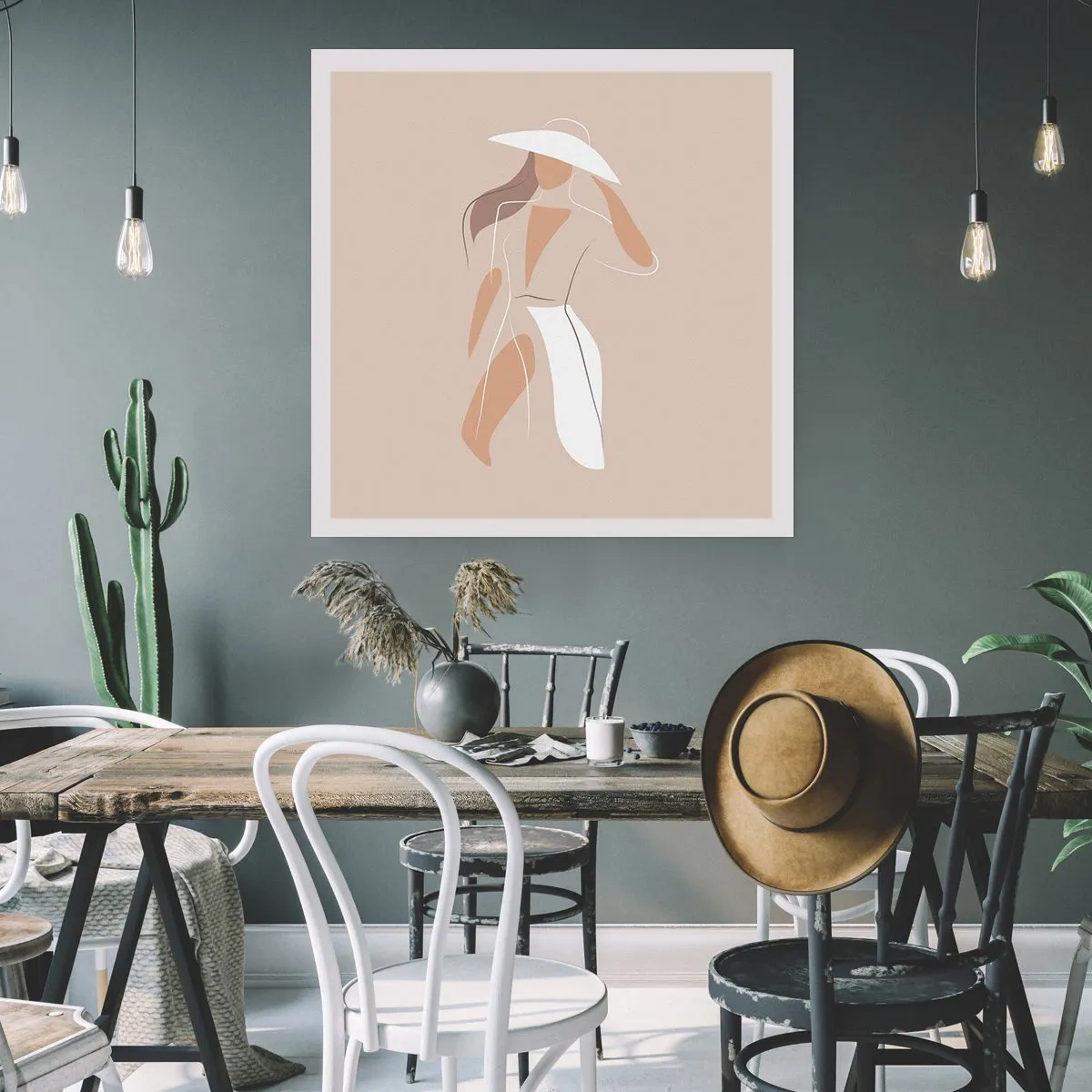 Plakat - Mode er sjovt - 50x50 cm