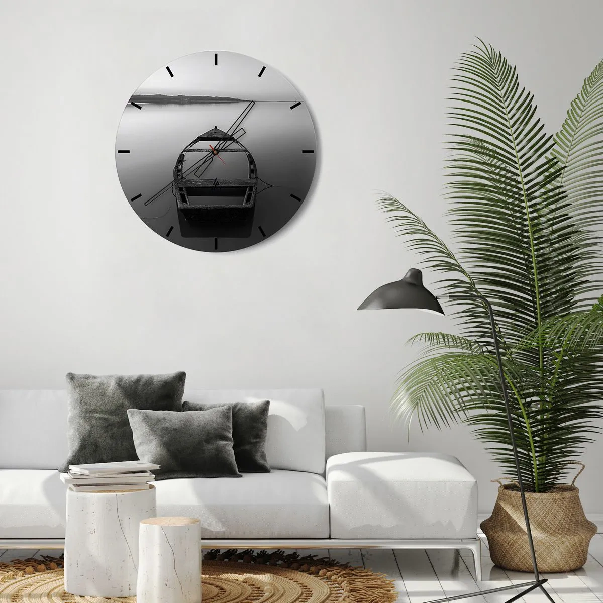 Vægur, Uret - Længsel og melankoli - 30x30 cm