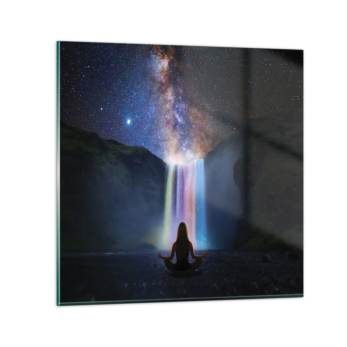 Billede på glas - Absolut harmoni - 30x30 cm