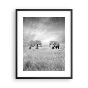 Plakat i sort ramme - Gråt er smukt - 40x50 cm