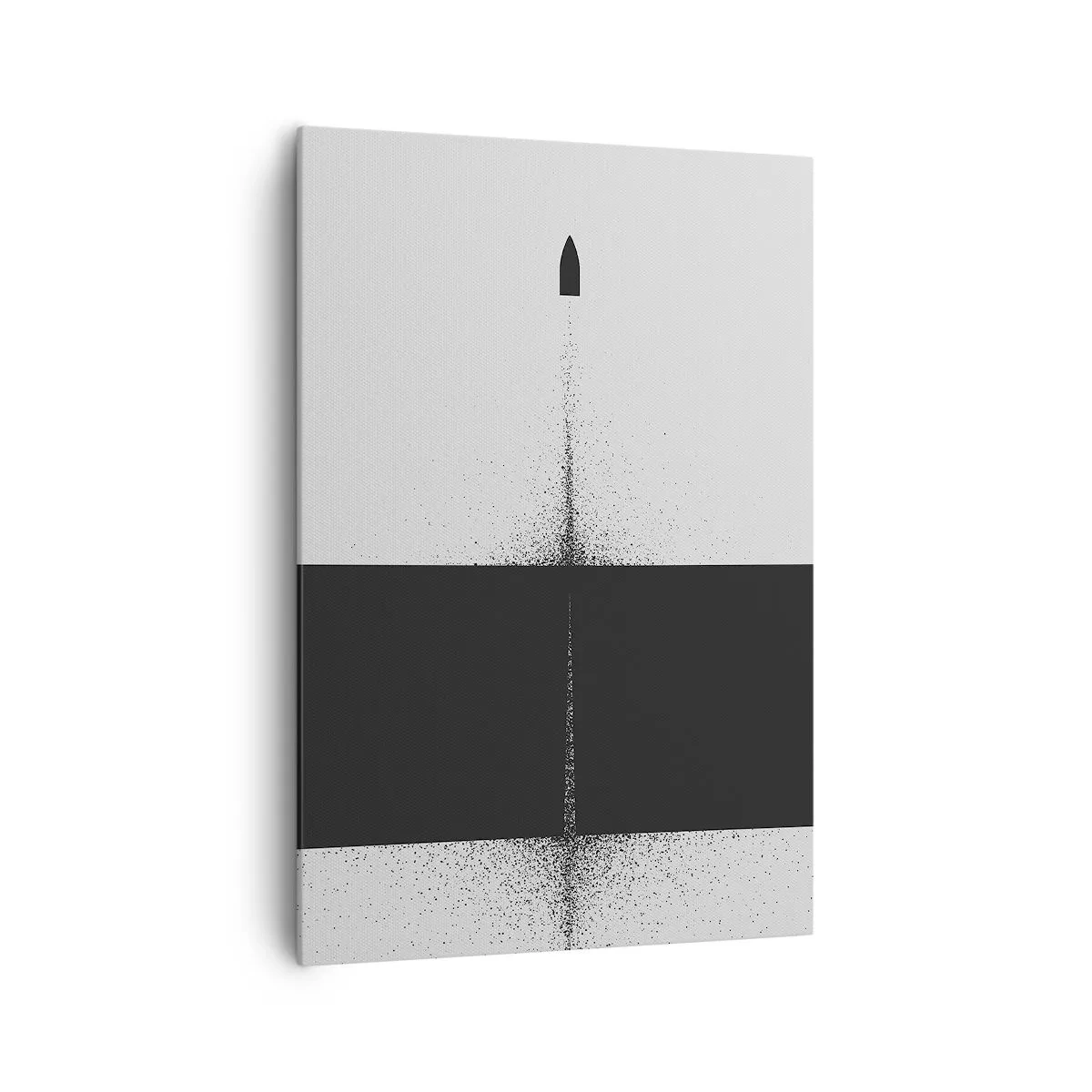 Lærredstryk - Billede på lærred - Lige til sagen - 70x100 cm