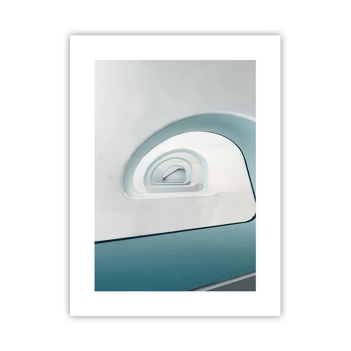 Plakat - Til bunden af det blå - 30x40 cm