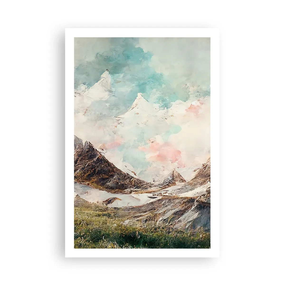 Plakat - Stenede knive - 61x91 cm
