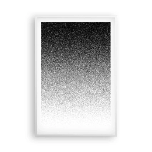 Plakat i hvid ramme - På vej mod lyset - 61x91 cm