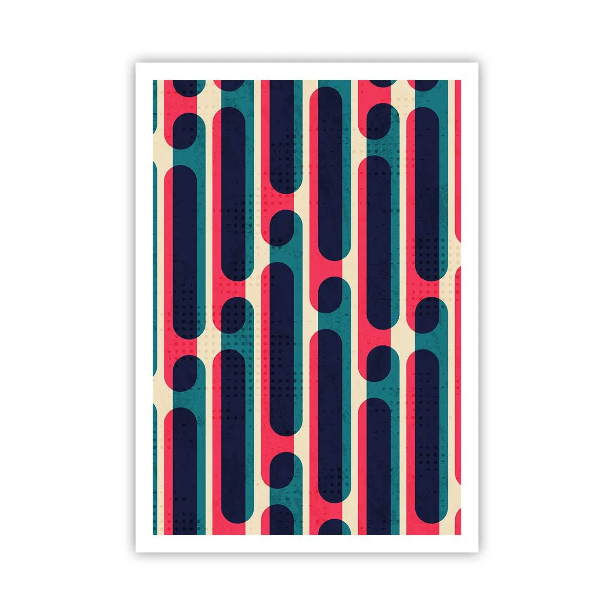 Plakat - Indad og fremad - 70x100 cm