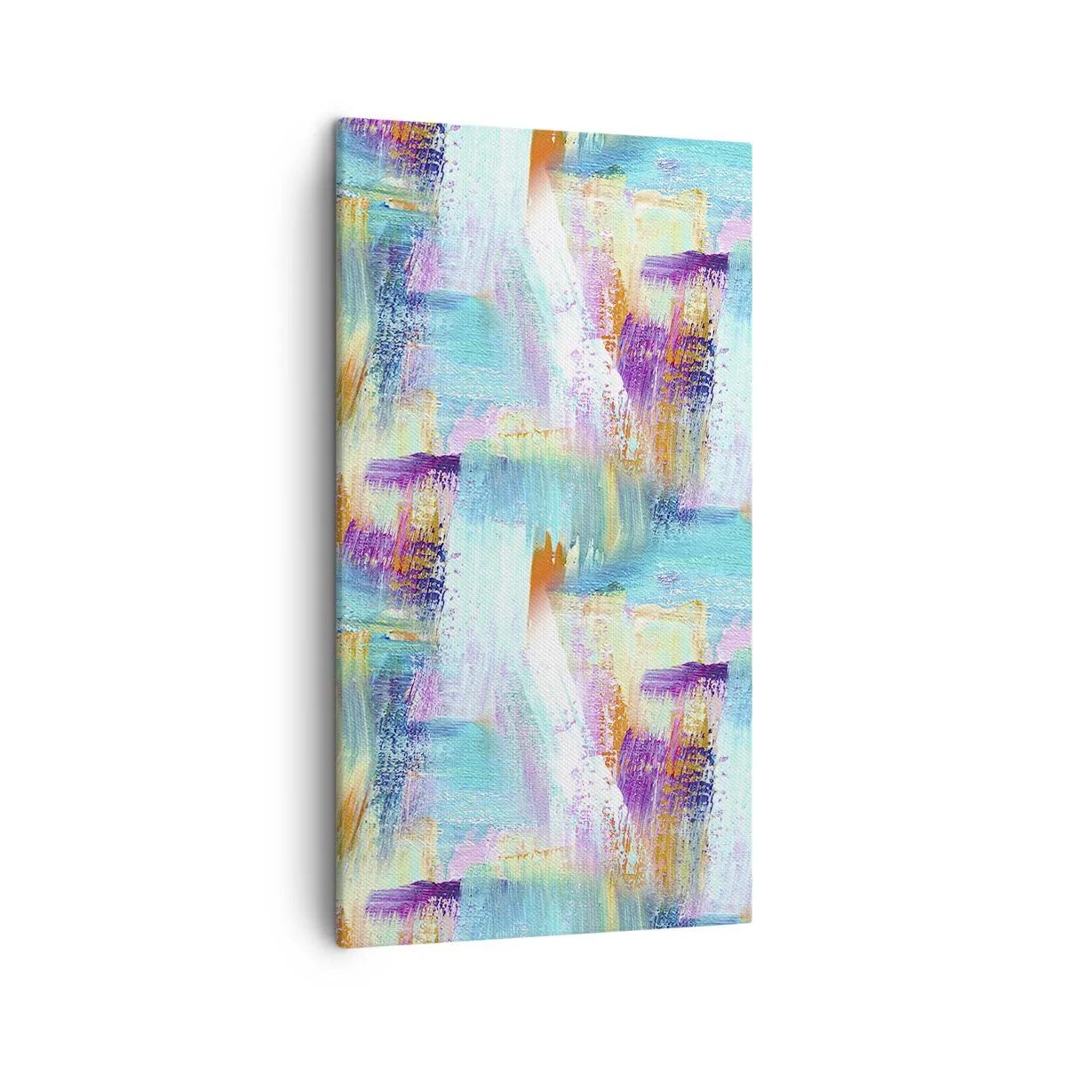 Lærredstryk - Billede på lærred - Munter mazel topper - 45x80 cm