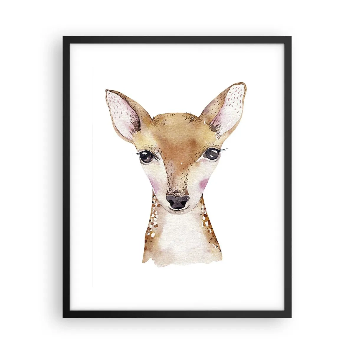 Plakat i sort ramme - Uskyldighedens natur - 40x50 cm