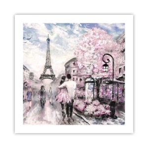 Plakat - Hvis du bliver forelsket, er det kun i... - 50x50 cm