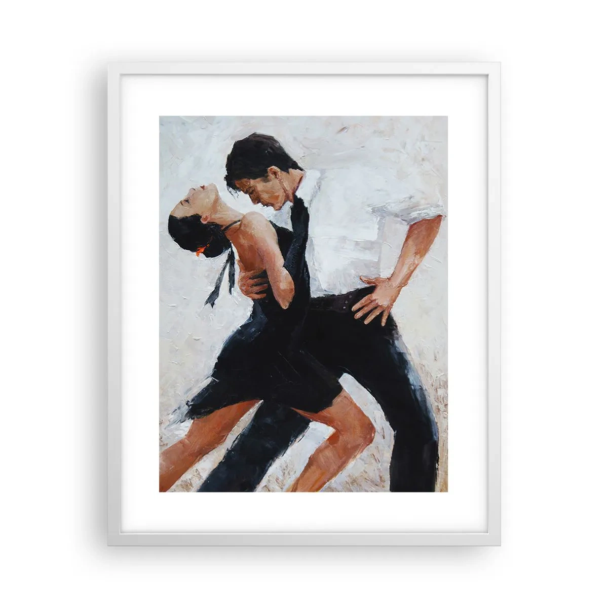 Plakat i hvid ramme - Mine drømmes tango - 40x50 cm