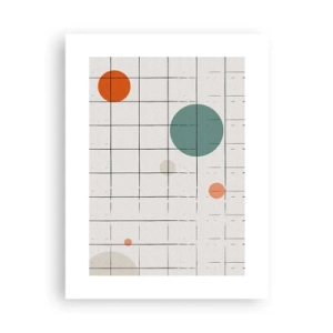 Plakat - Fanget i en fælde. Os eller dem? - 30x40 cm