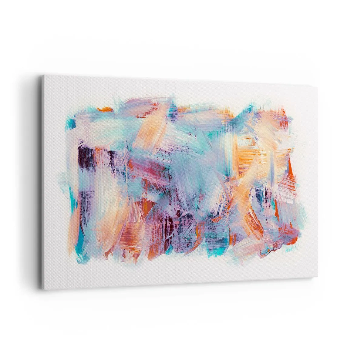 Lærredstryk - Billede på lærred - Farverigt rod - 120x80 cm