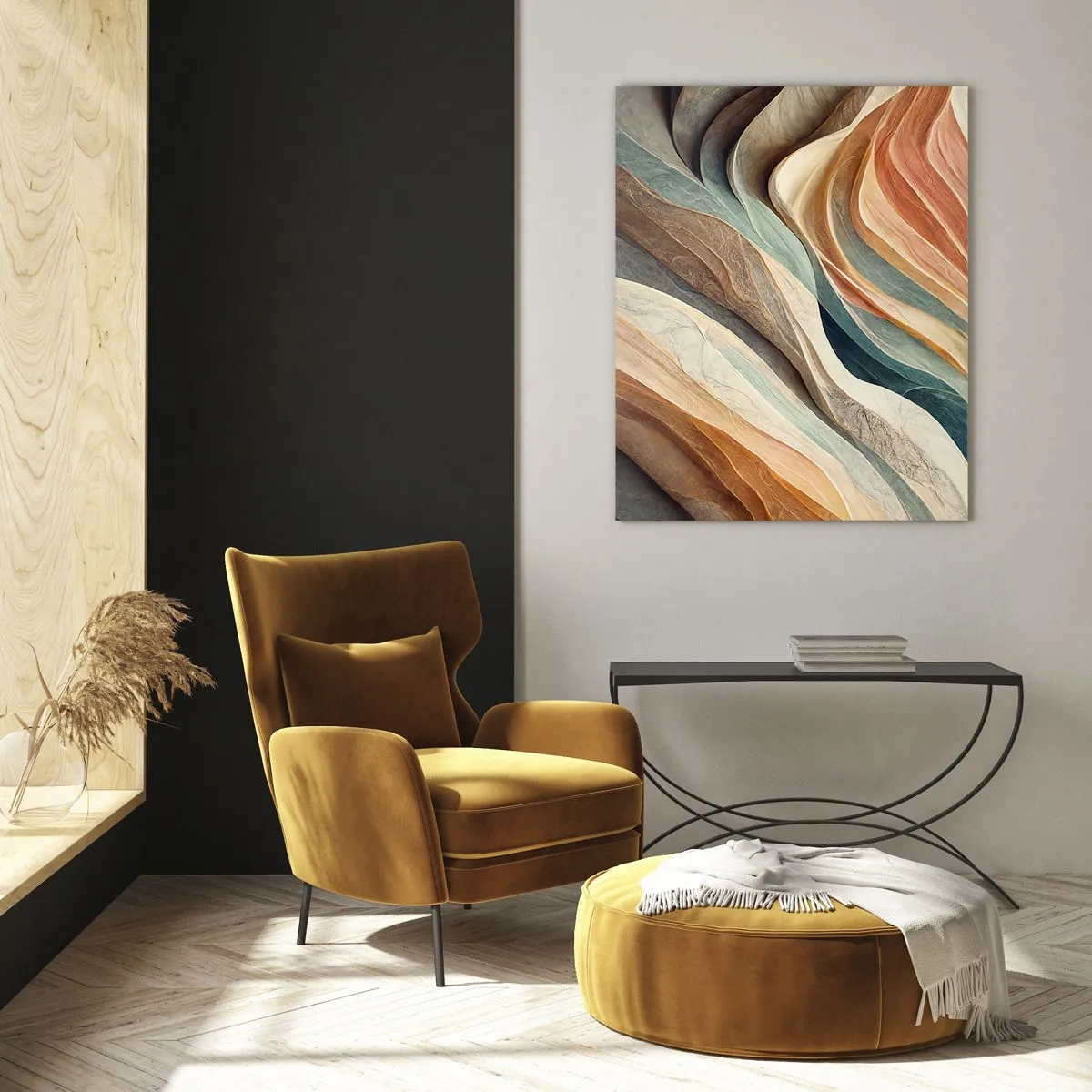 Billede på glas - Øjeblikke før forandring - 50x70 cm