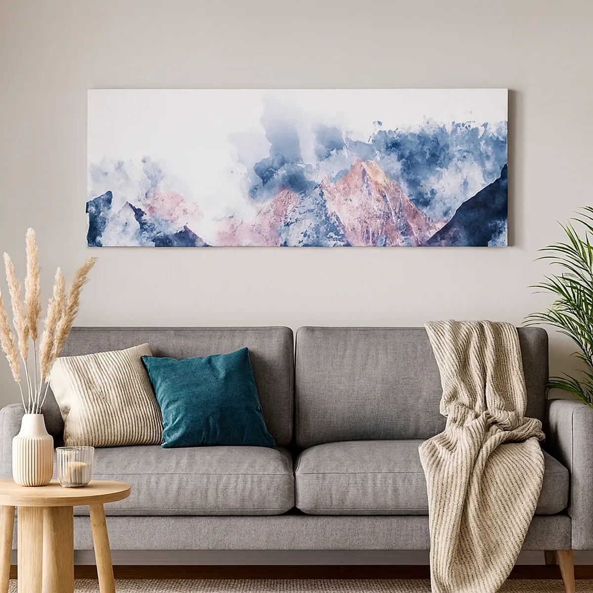 Lærredstryk - Billede på lærred - Dette er toppene! - 30x30 cm