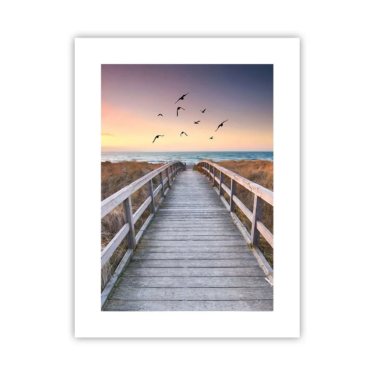 Plakat - Rummet med højder - 30x40 cm