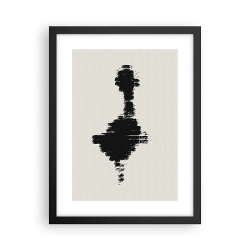 Plakat i sort ramme - Fantasiens vibrationer - 30x40 cm