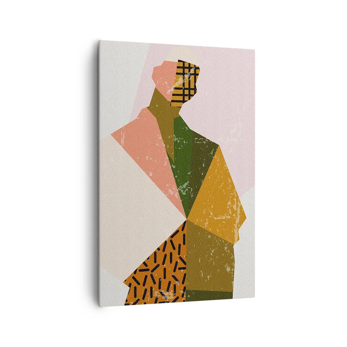 Lærredstryk - Billede på lærred - Mennesket - et komplekst væsen - 80x120 cm